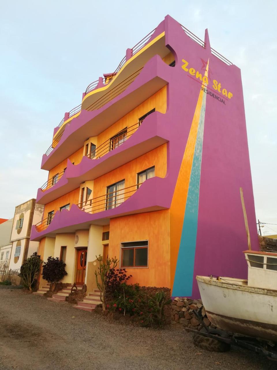 Zena Star Aparthotel Tarrafal  Ngoại thất bức ảnh